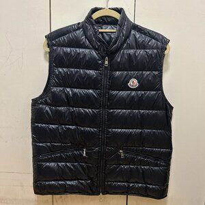 Moncler Gui Gilet Gui Vest Large / Size 3 Navy
